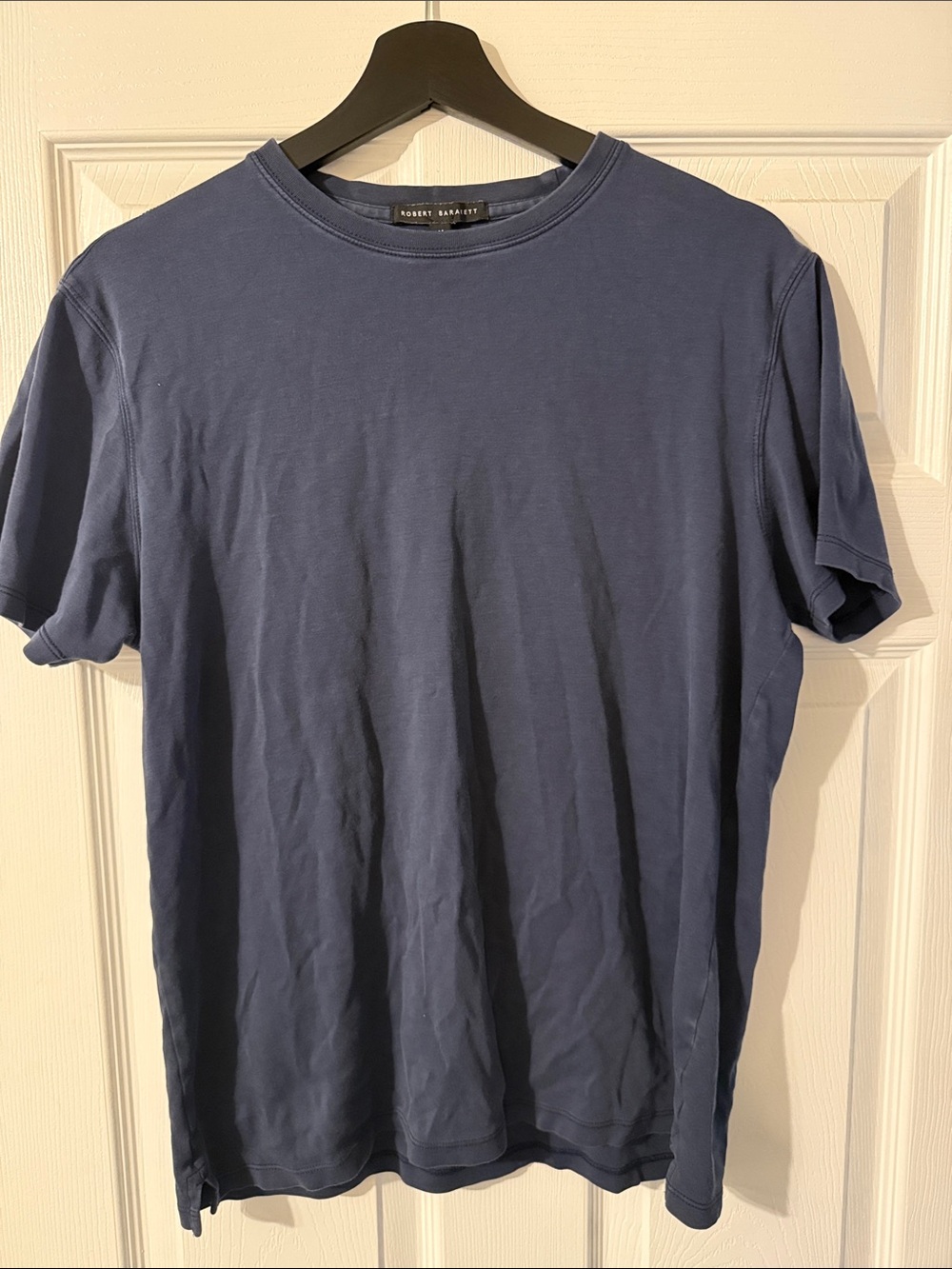 Robert Barakett Navy Blue Crewneck Short Sleeve Tee